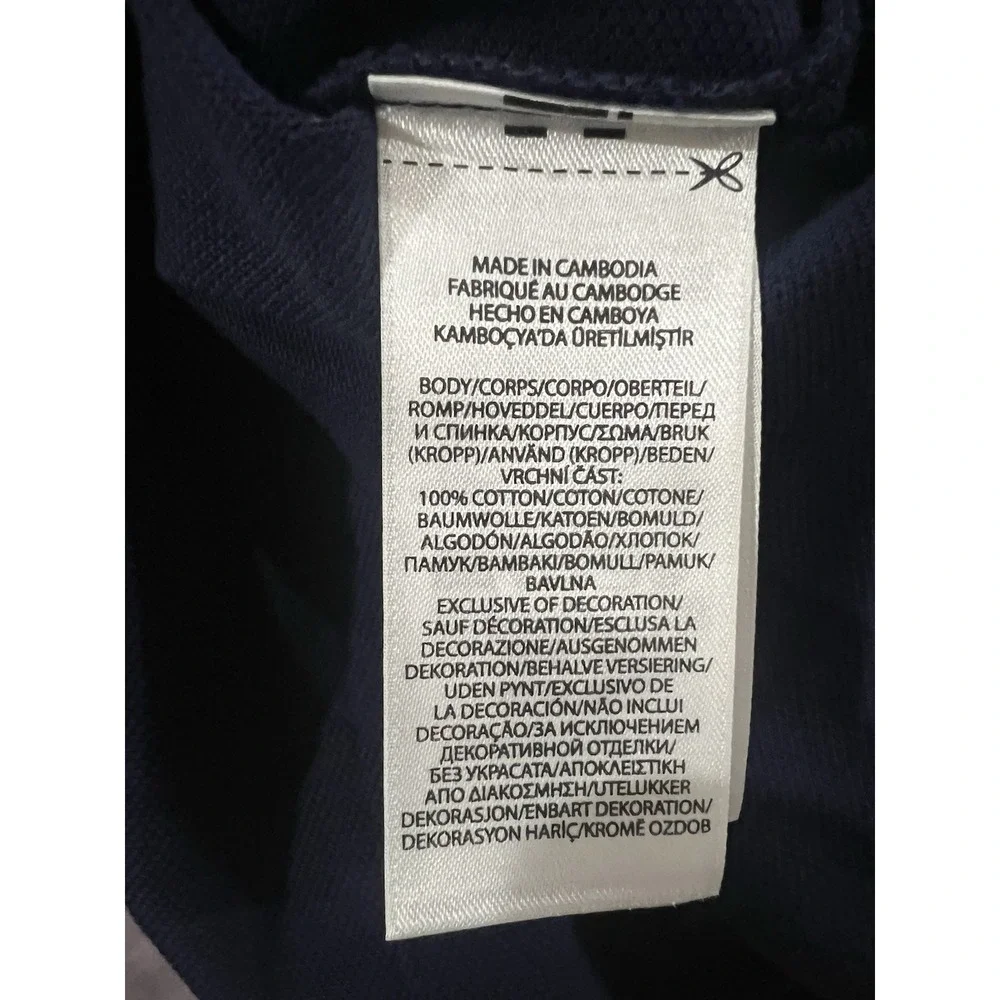 Polo Ralph Lauren‎ Polo Shirt Spell Out Mens Small Red White Blue Pony Americana